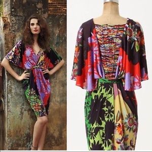 Anthropologie Ranna Gill Back View Dress Size S